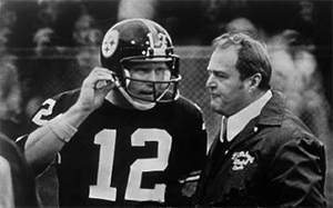 Terry Bradshaw and Chuck Noll media photo