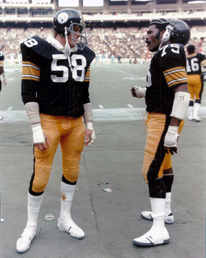 Jack Lambert and Joe Greene media photo