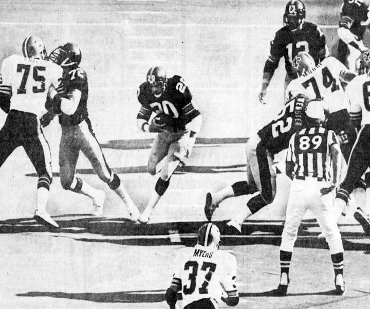 Pittsburgh press photo of Rocky Bleier
