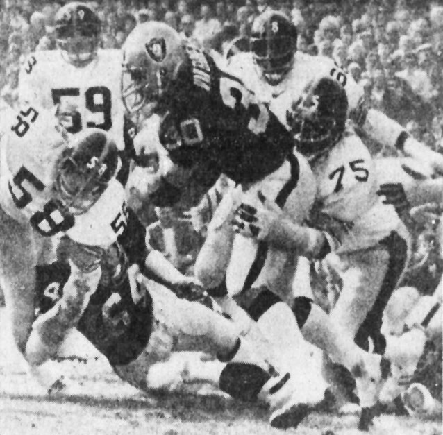 UPI photo of 1976 AFC Championship game