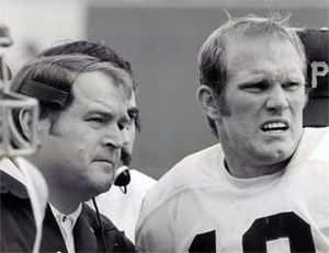 Terry Bradshaw and Chuck Noll media photo