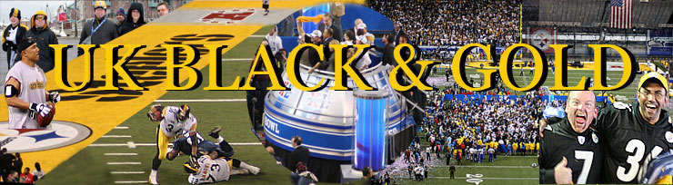 UK Black & Gold Banner