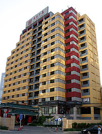 Jodie's apartment block