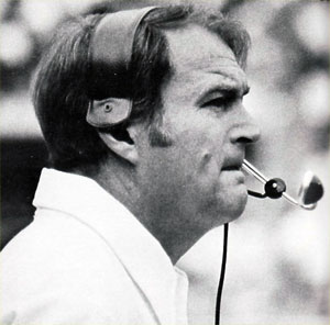 Chuck Noll 1976 media guide photo