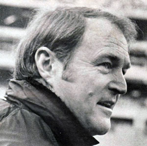 Chuck Noll 1977 media guide photo